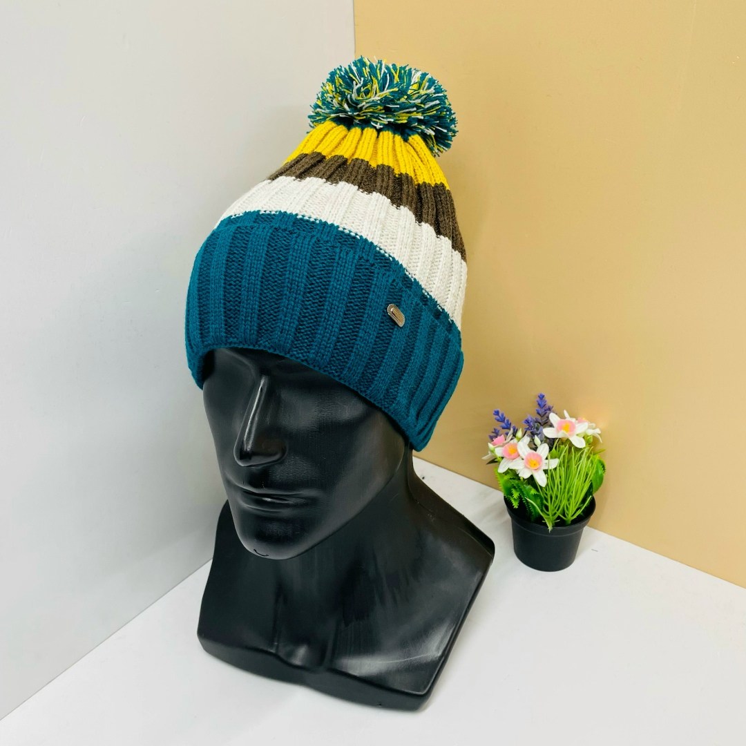 шапка зимняя мужская,мужская шапка,вязаная мужская шапка,мужская шапка с помпоном,шапка мужская зимняя вязаная