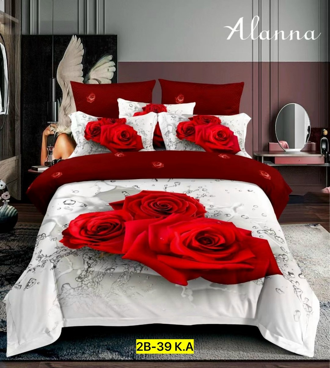 комплект постельного белья alanna,комплект постельного белья,комплект постельного белье евро,постельное белье 3 d,постельного белье евро