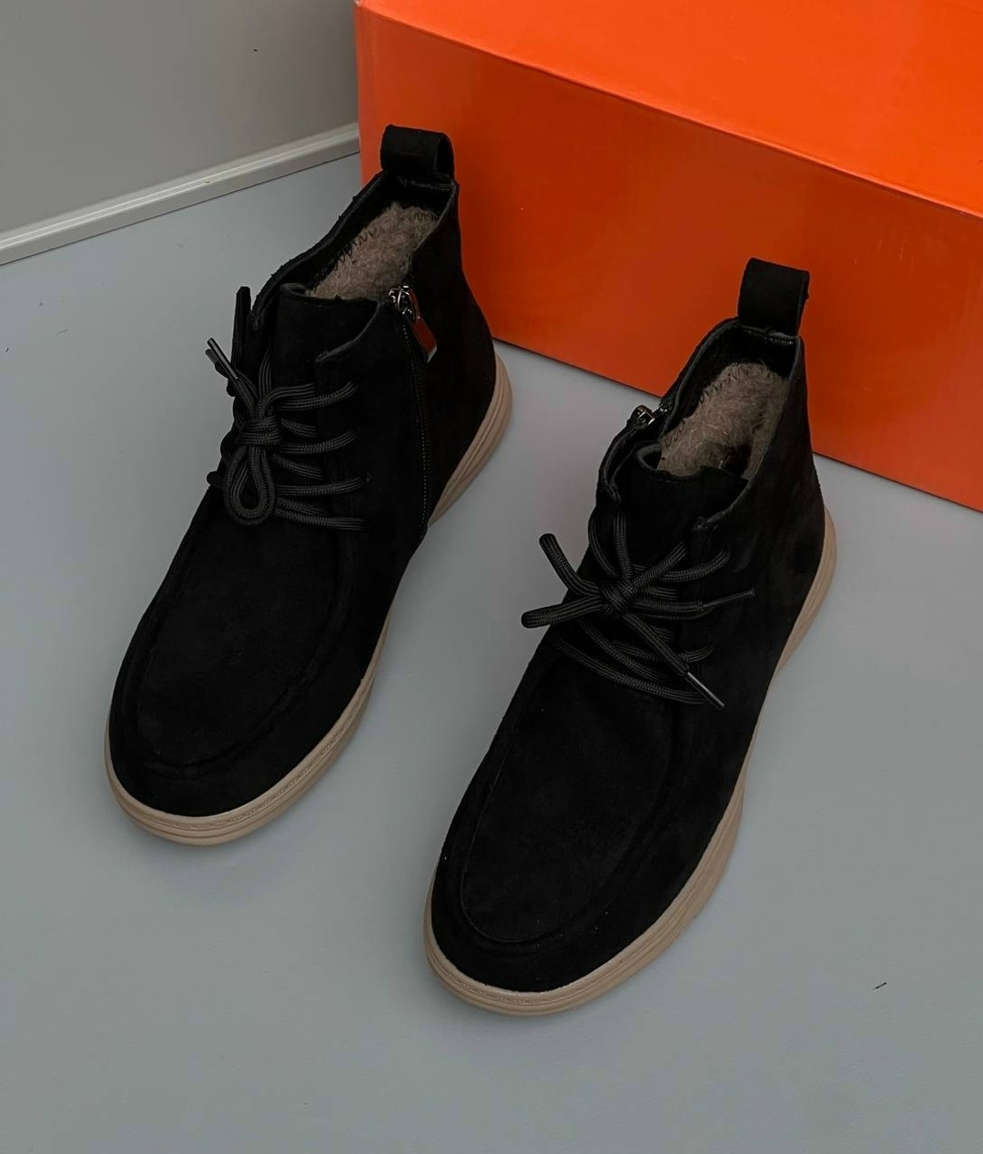 ,ботинки замшевый,мужские ботинки,зимняя мужская ,мужская