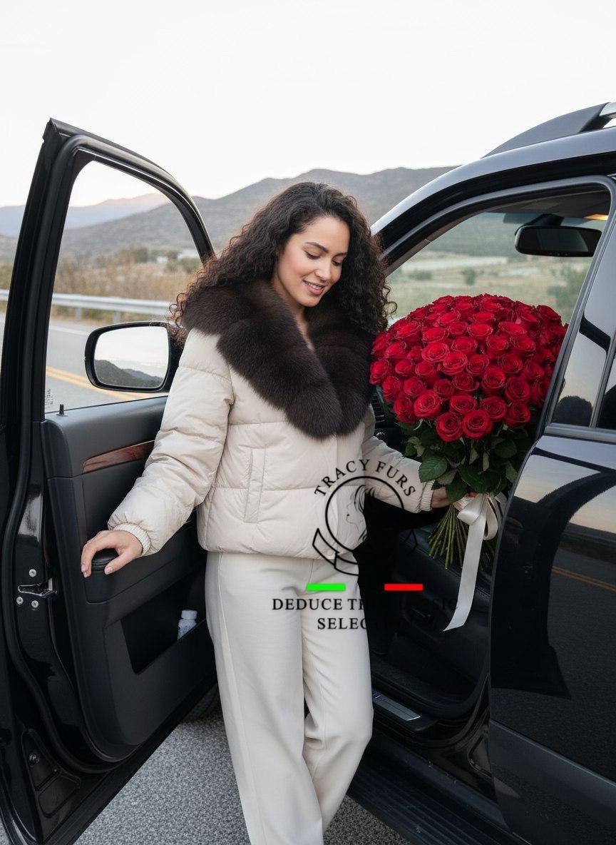 пуховики с мехом,стильные пуховики,куртка пуховик,женский короткий пуховик,пуховики с натуральным мехом