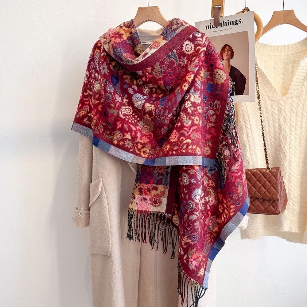 палантин женский кашемировый теплый шарф,шарф женский теплый,женские кашемировые шарфы,шарфы для женщин,палантин женские