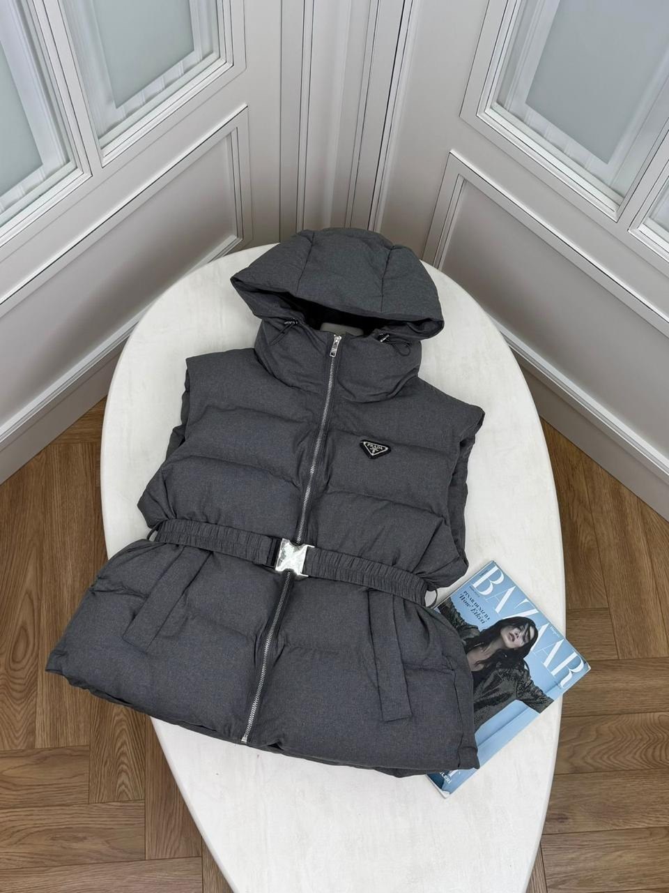 жилетка женская,жилет,жилет теплый,серая жилетка,демисезонная жилетка