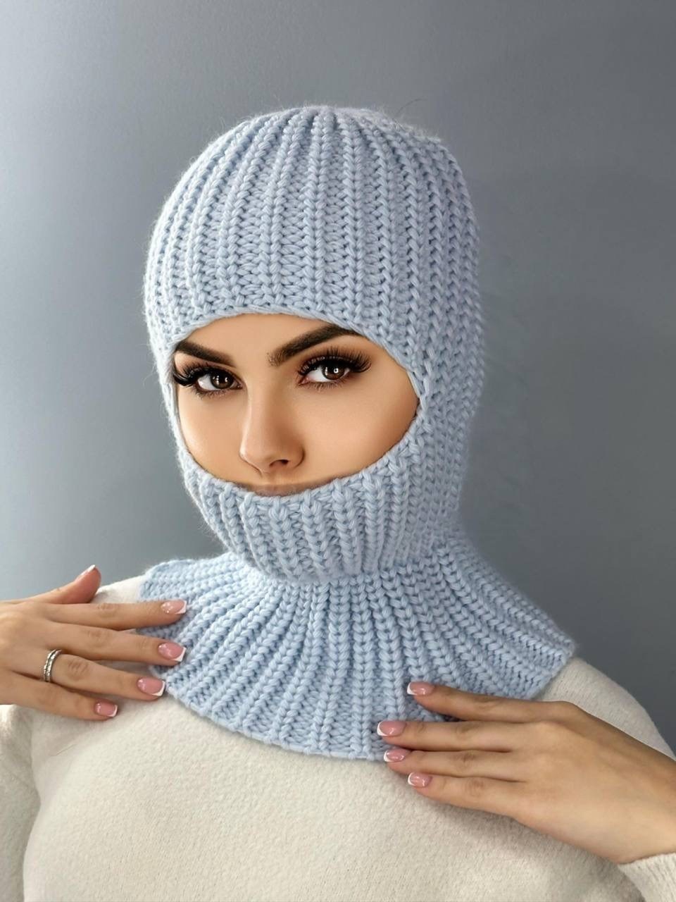 шапка балаклава женская,балаклава женская,балаклава вязаная,балаклава для женщин,балаклава женская вязаная