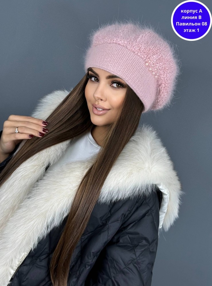 берет,женская шапка,женский берет,вязанный берет,берет классический