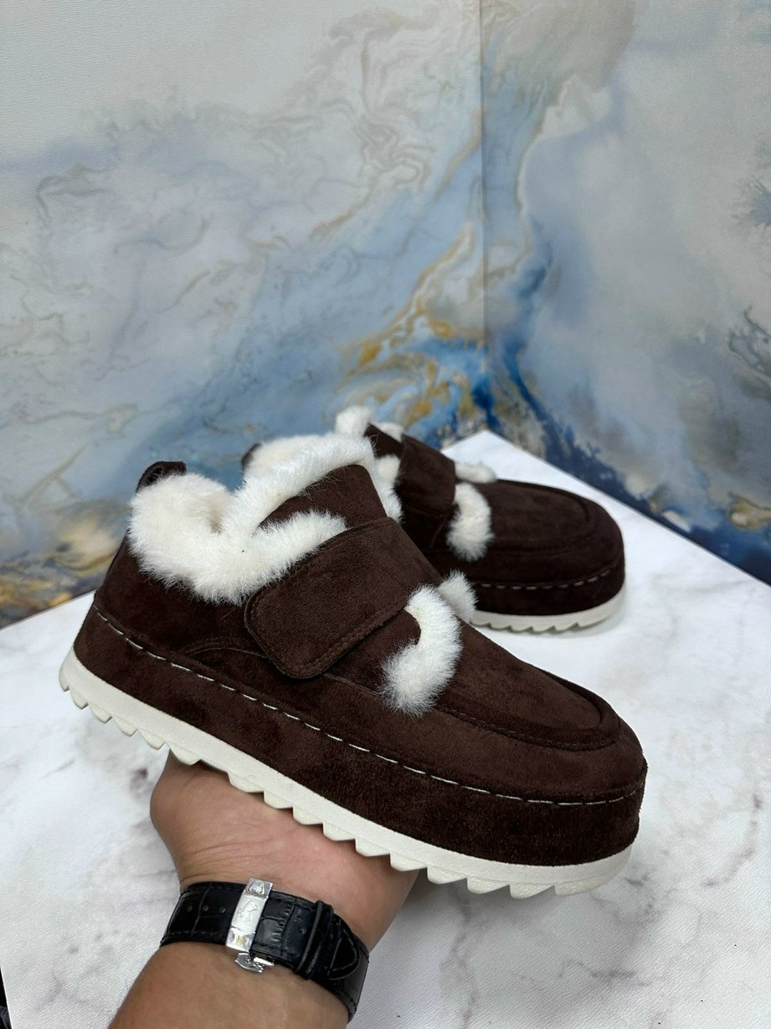 ,лоферы на меху,обуви,теплая ,женская зимняя