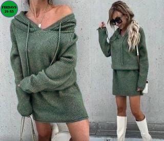 платье вязаное,платья с капюшоном,платье женская,платье теплое,трикотажное платье
