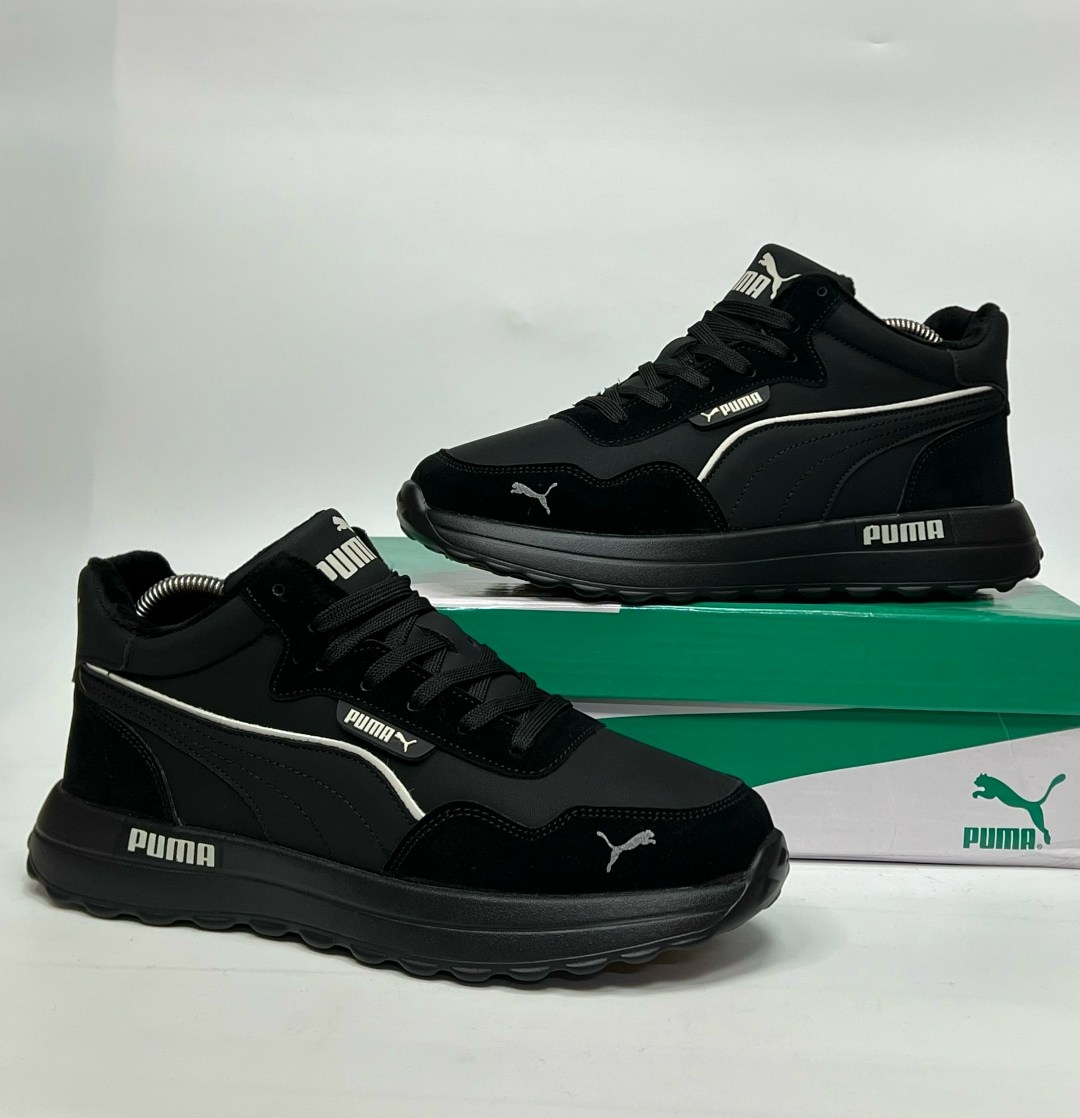 мужские кроссовки puma,зимние кроссовки puma,кроссовки puma,кроссовки puma черные,
