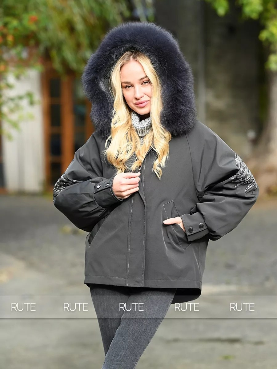 куртка женская с мехом,куртка с мехом,куртка с натуральный мехом,куртка с крыльями на спине,куртка меховая