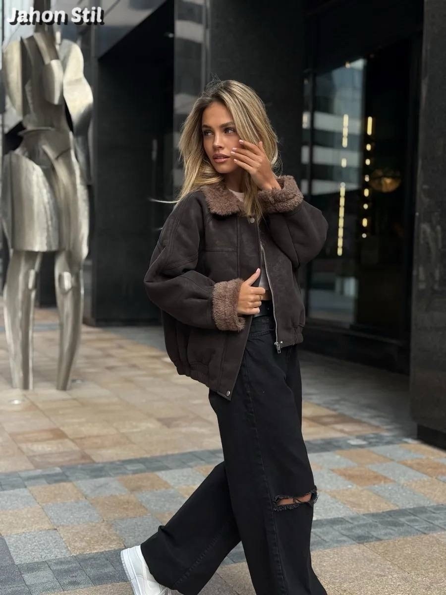 дубленка женская,стильная дубленка,дубленка авиатор,теплая куртка,дубленка эко