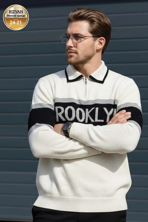 свитер plover wear на каждый день,мужские свитера,свитер поло,трикотажная кофта,свитер