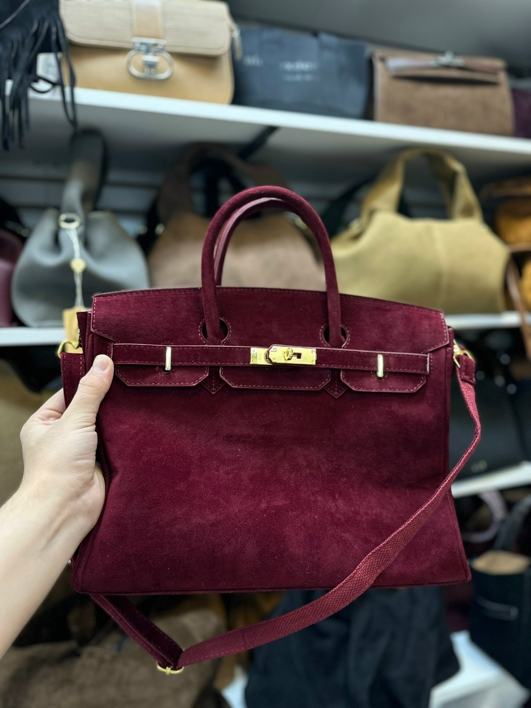 hermes сумка,замшевая сумка,сумка бордовая,стильная сумка,женская сумка