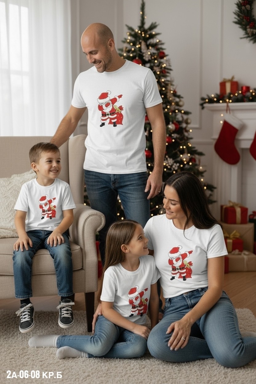 новогодние футболки,парные новогодние футболки,футболки для пар,футболка новогодняя с принтом,семейные футболки