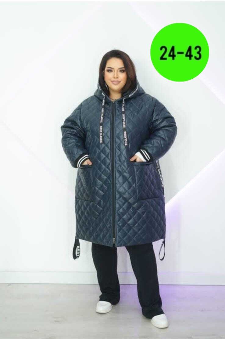 куртка стеганая демисезонная большие размеры,женская куртка,куртка демисезонная,удлиненная зимняя куртка,женская куртка большого размера