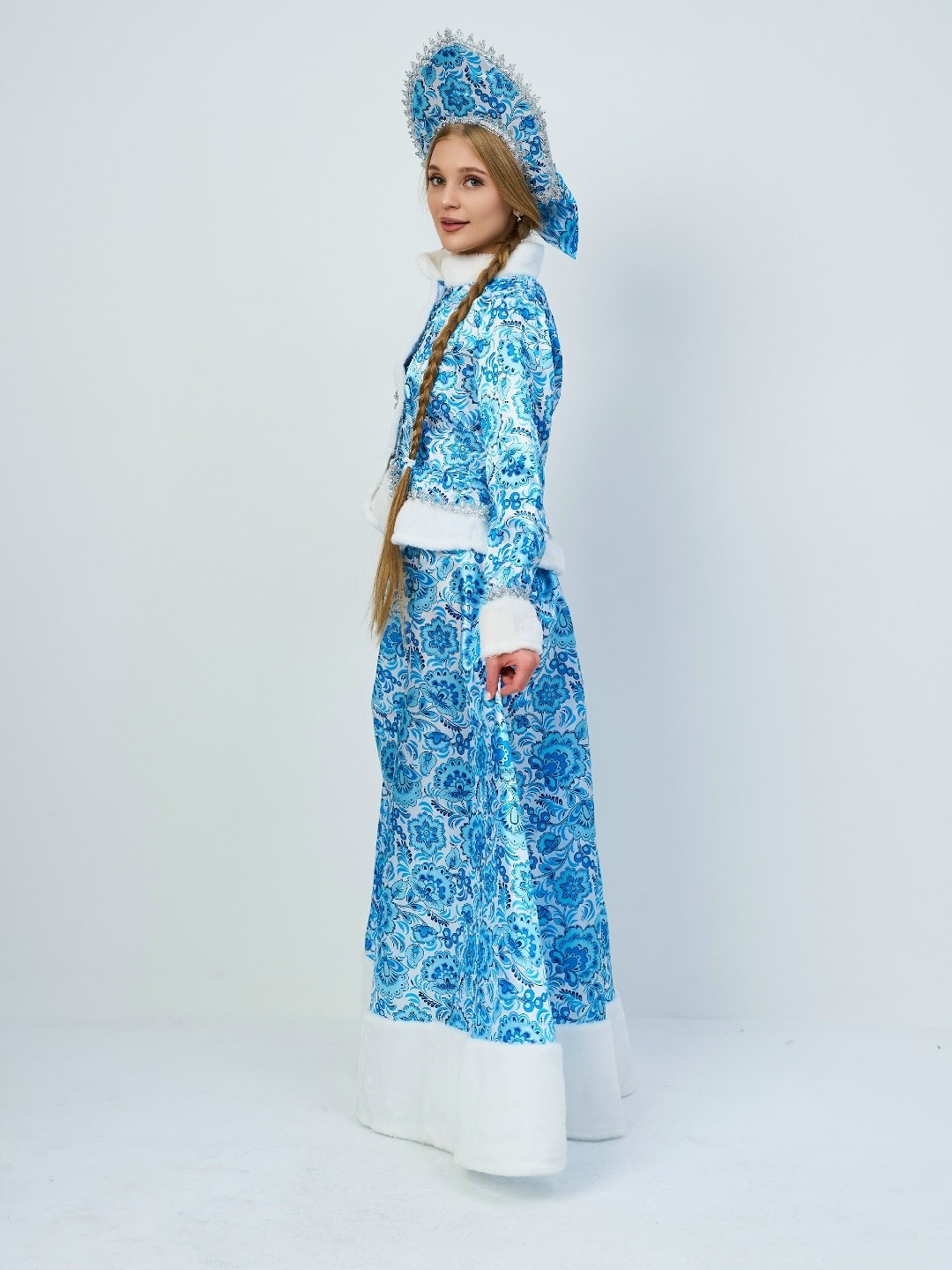 костюм снегурочки взрослый,снегурочка костюм,красивый костюм снегурочки,костюм снегурочки длинный,костюм снегурочка купеческая на новый год