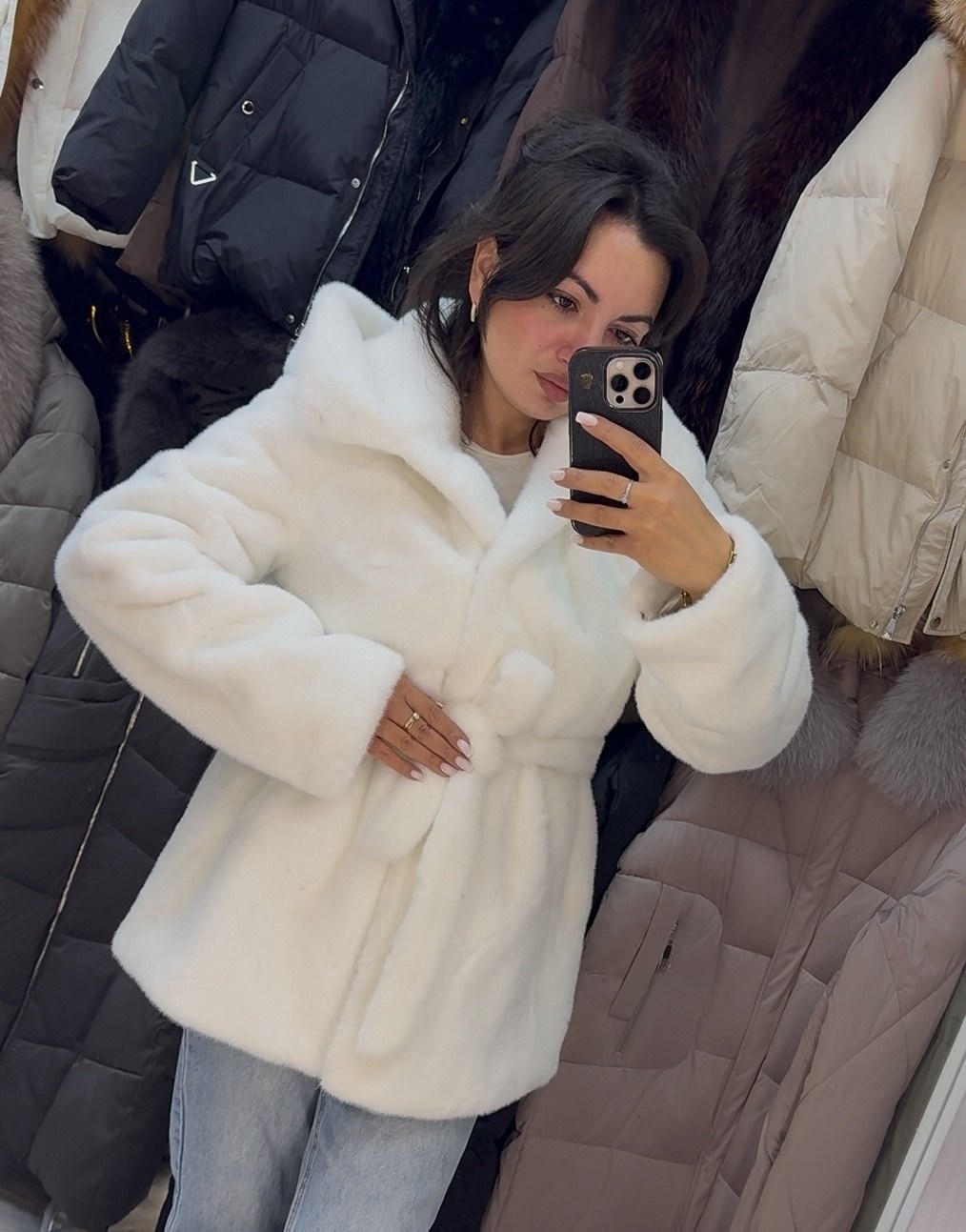 женская шуба,шуба норковая с капюшоном,шуба искусственная,шуба с капюшоном,шубка