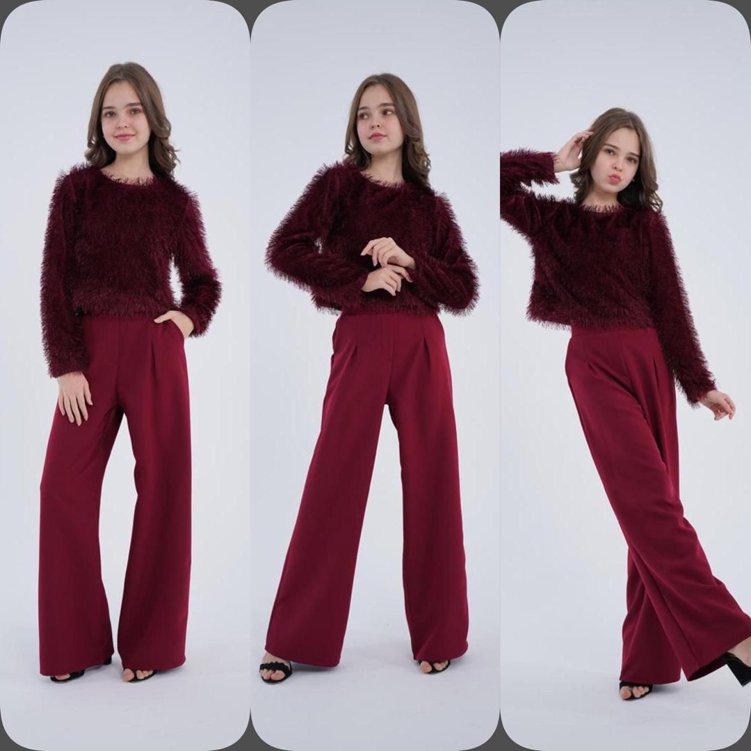 костюмы брючные,модные брюки,брюки женские,бордовые брюки