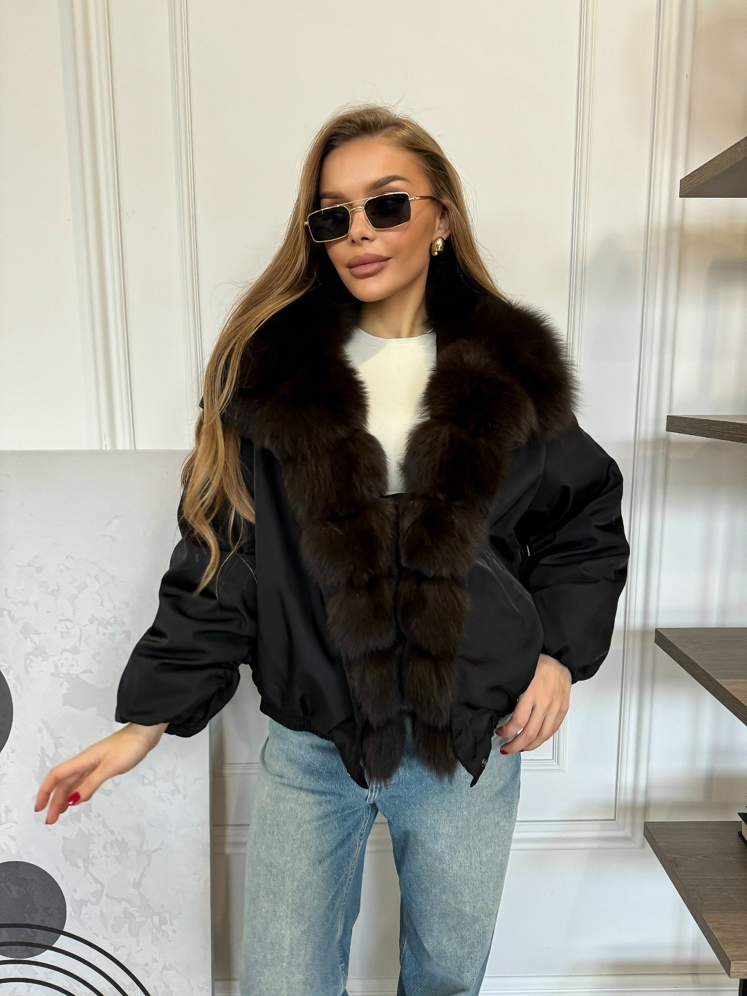 стильные пуховики,зимние куртки,пуховики с натуральным мехом,куртка с мехом,пуховик с мехом