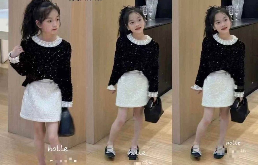 одежда для девочек,комплект одежды для девочки,юбка с пайетками,костюмы для девочки,модная