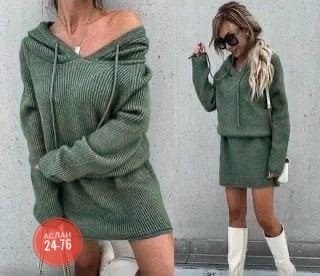 платье вязаное,платье женское вязаное,платье женские,кофта и юбка,теплое платье вязаное