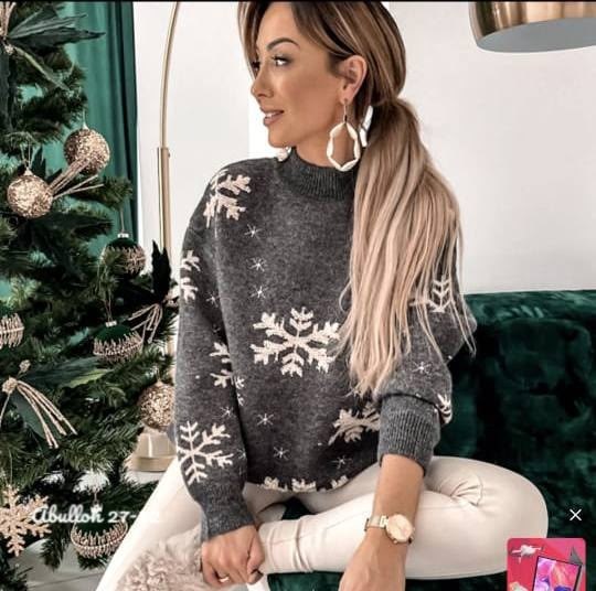 новогодние свитера,рождественские свитера,свитер со снежинками,кофта со снежинками,свитер новогодний женский
