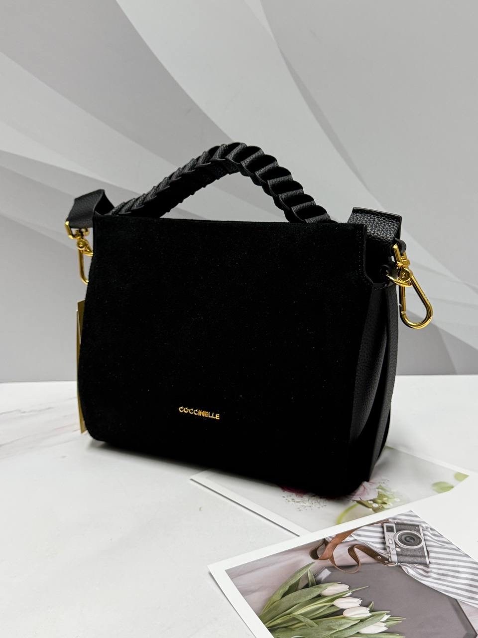 замшевая сумка,сумка coccinelle,замшевая сумка женская,сумки женская,сумка