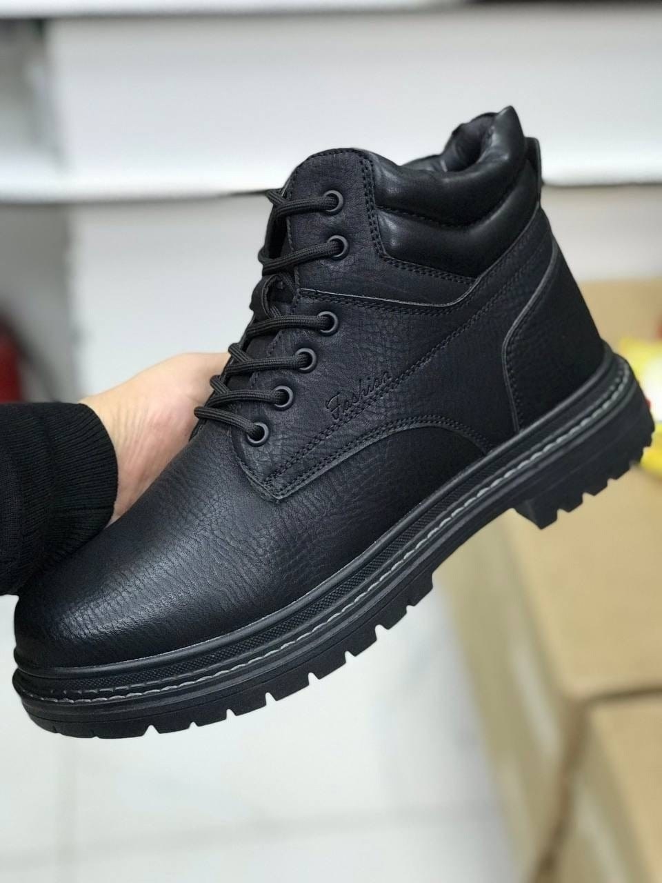 ,ботинки мужские зимние,ботинки мужские,зимняя мужская ,мужские зимние ботинки из натуральной кожи