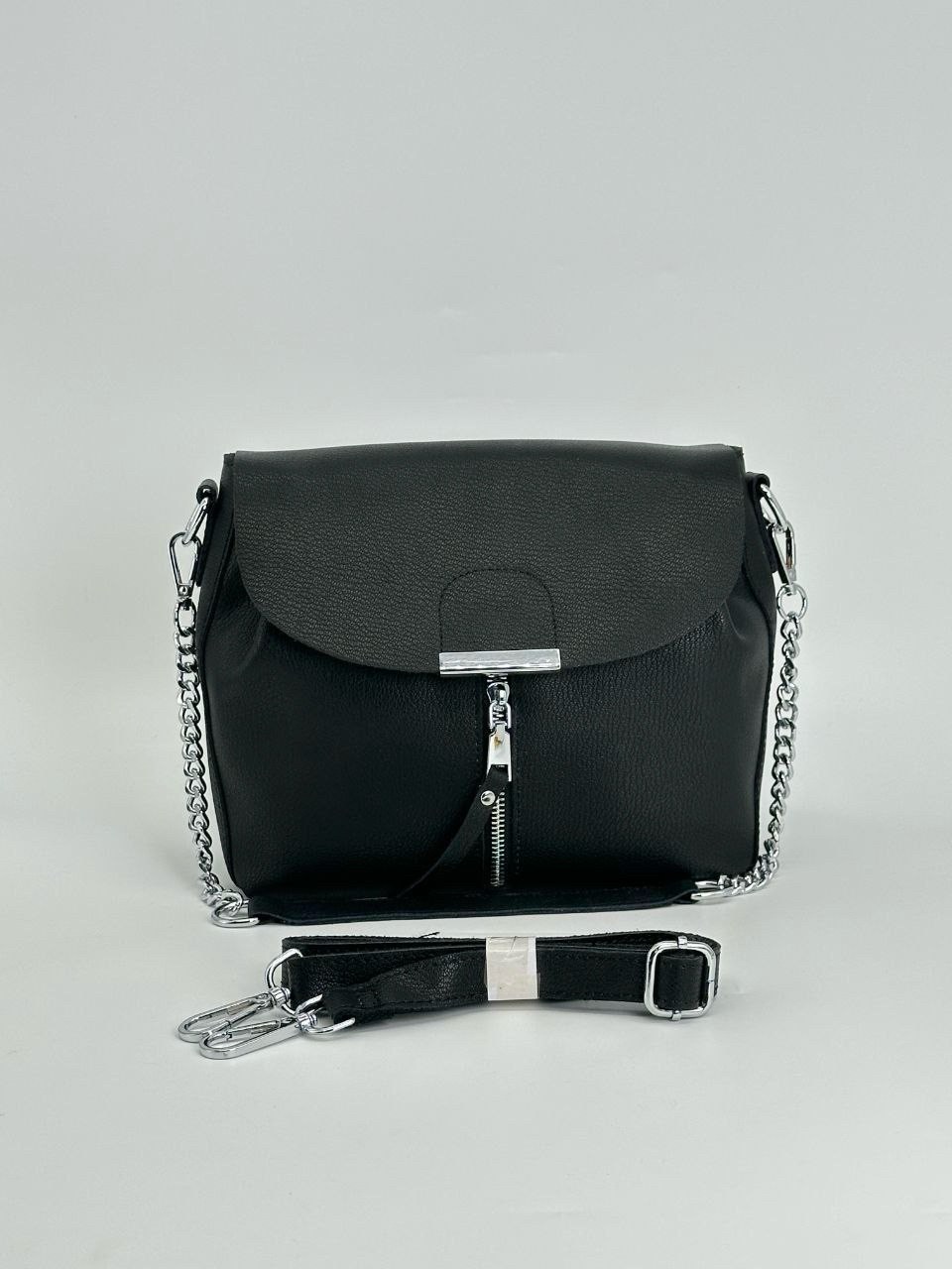 женская кожаная сумка 8833 black,женская кожаная сумка,сумка женская черная,сумка женская натуральная кожа,сумки женская