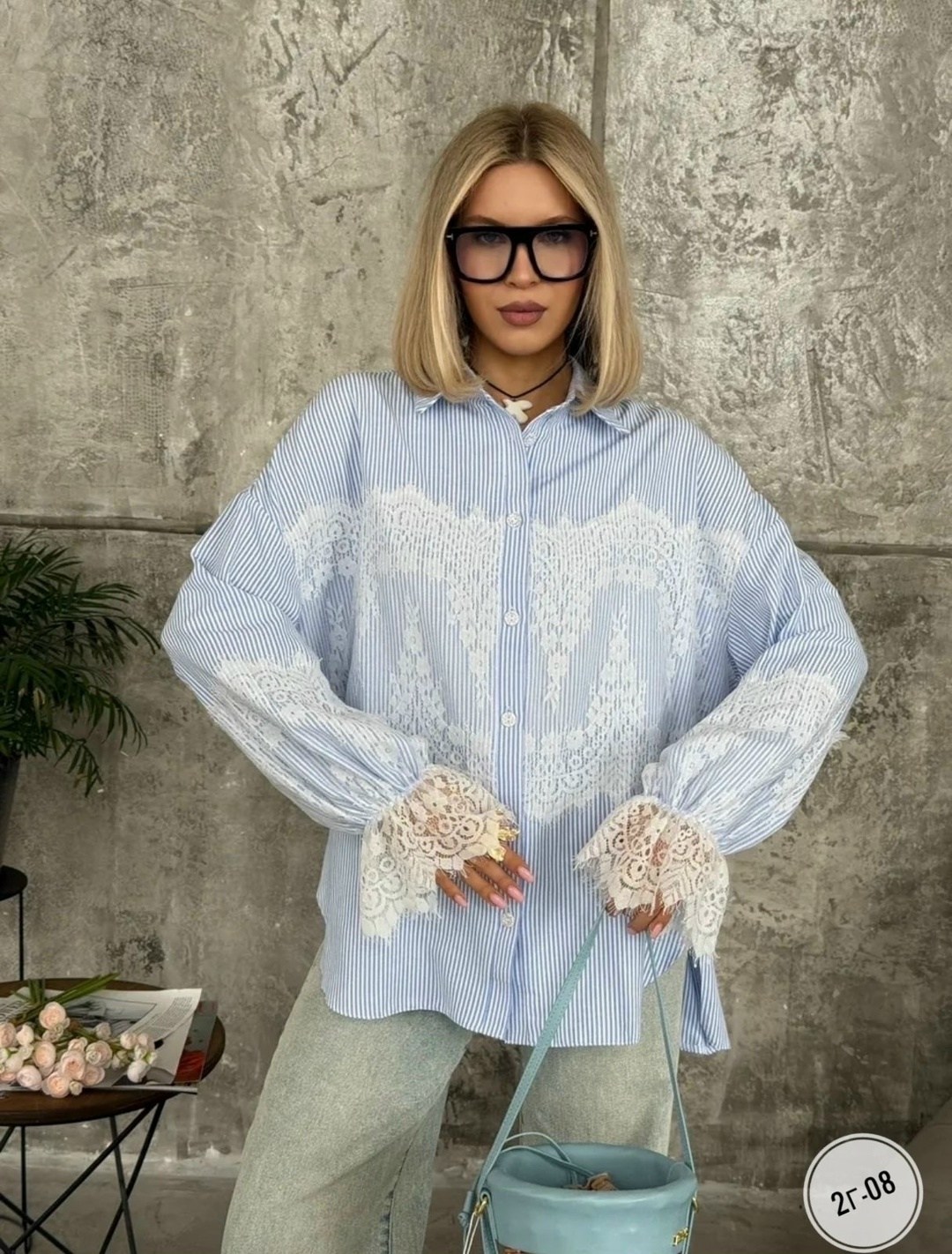 рубашка кружевная,женская рубашка,рубашка с кружевами,рубашка в полоску