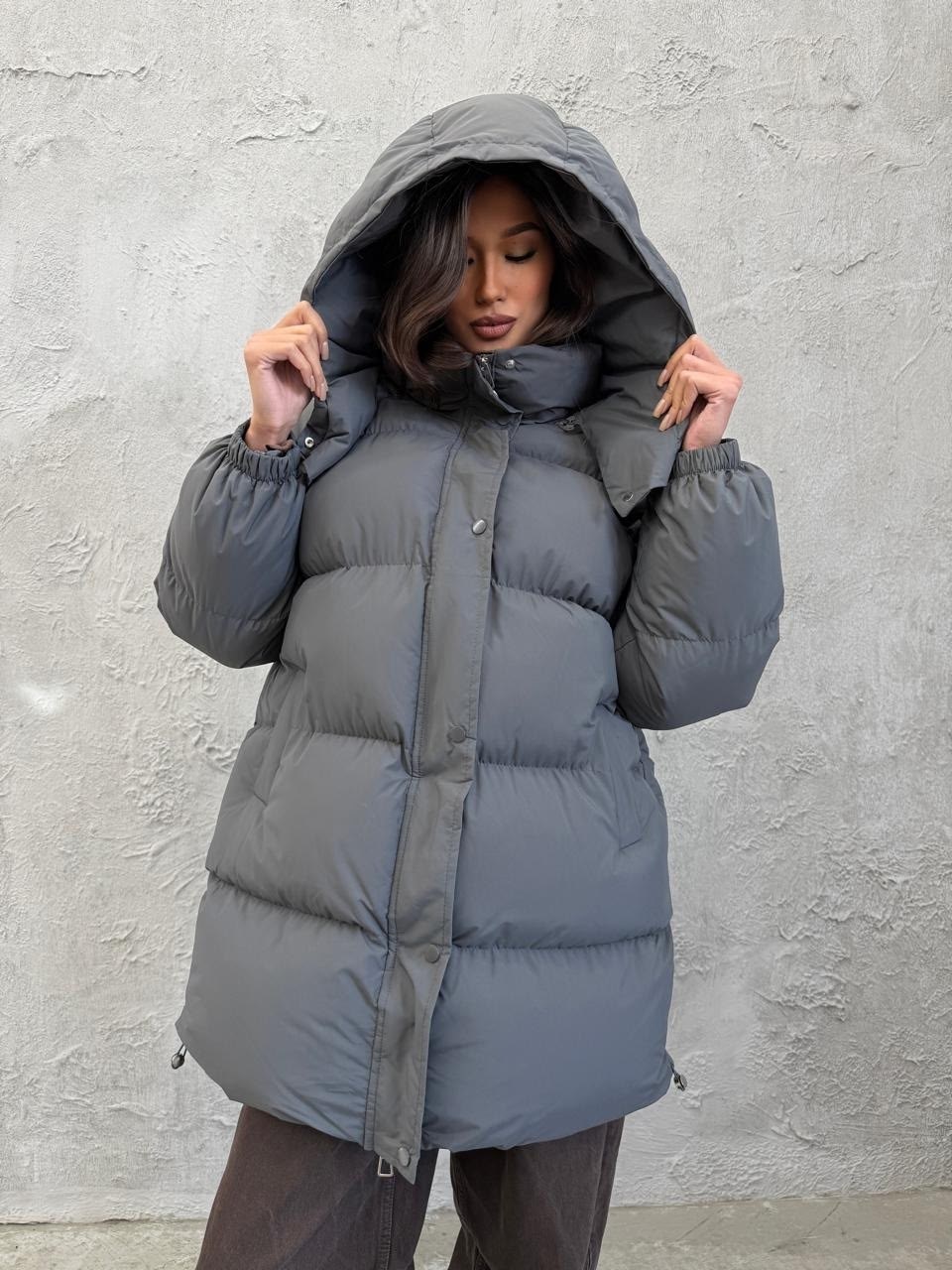 пуховик повседневный,стильные пуховики,куртка оверсайз,зимние куртки,куртка пуховик