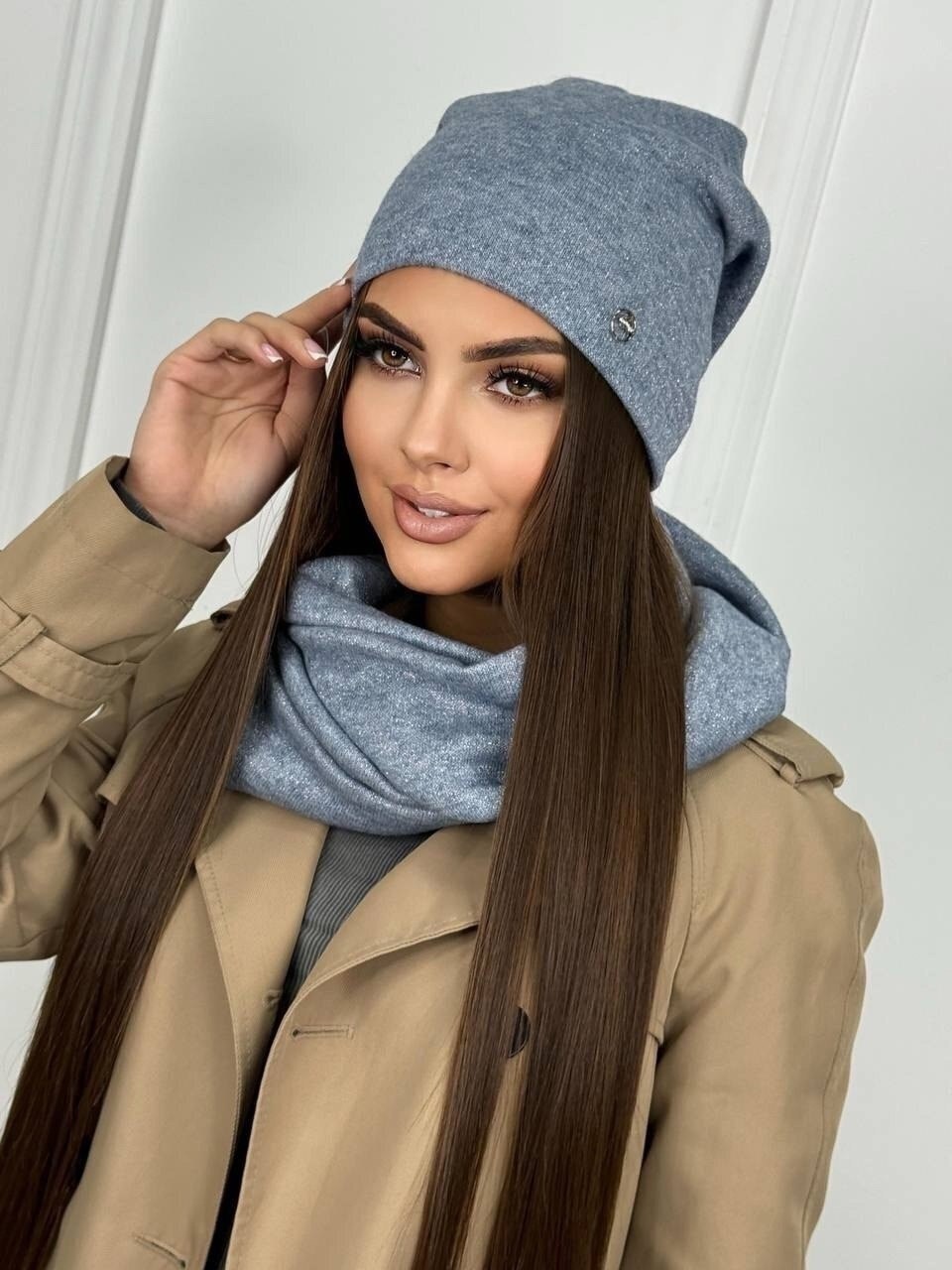 комплект шапка снуд,комплект шапка снуд женский,комплект шапка со снудом,женский комплект шапка,комплект шапки