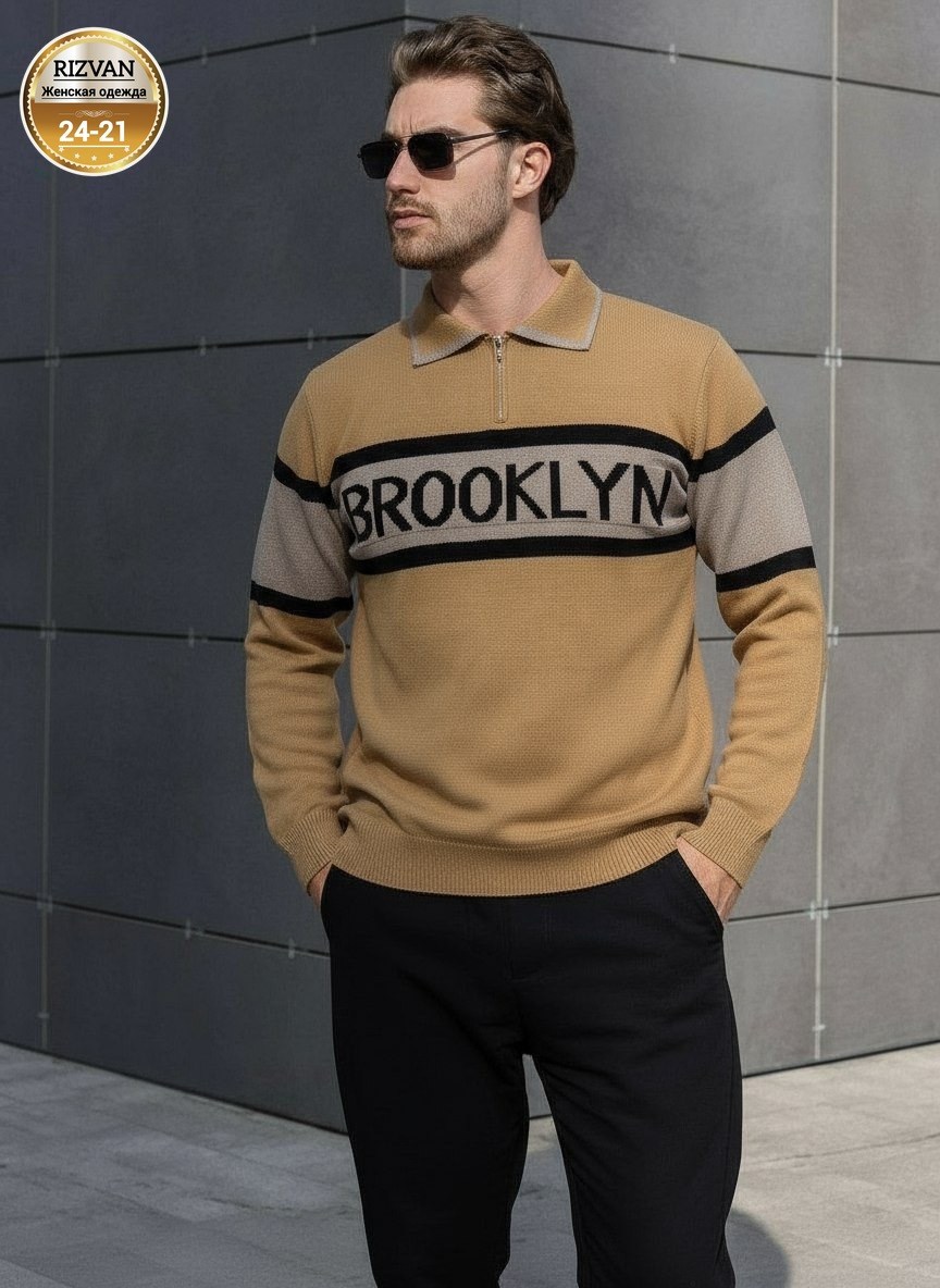 свитер plover wear на каждый день,мужские свитера,свитер поло,трикотажная кофта,свитер