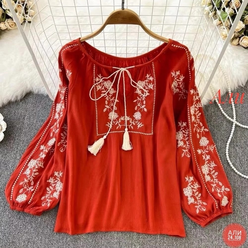 блузка в стиле бохо,блузка с вышивкой,женская блузка,блузка женская модная,блузка