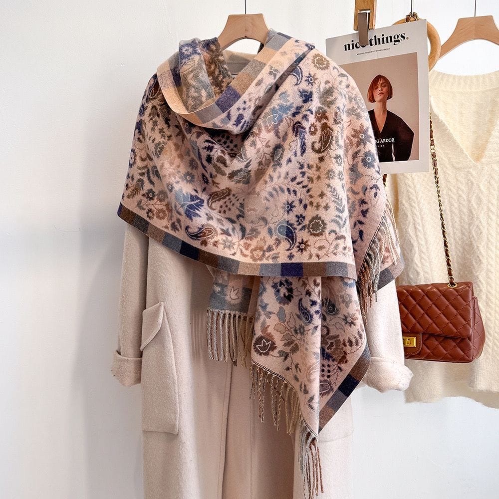 палантин женский кашемировый теплый шарф,шарф женский теплый,женские кашемировые шарфы,шарфы для женщин,палантин женские