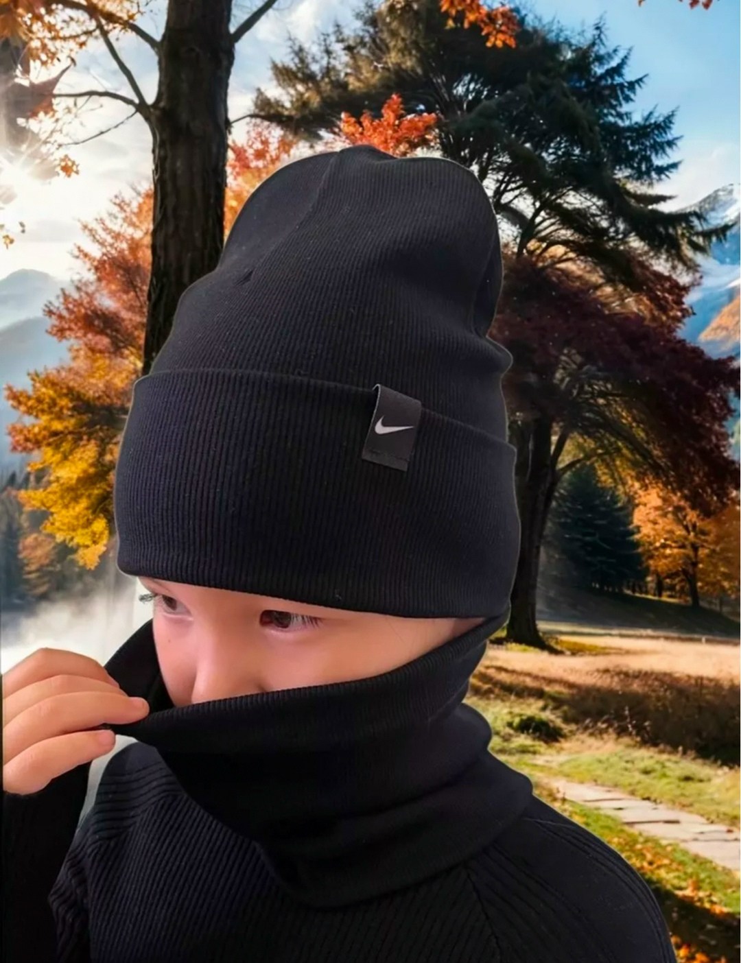 комплект шапка снуд,шапка снуд для мальчика,шапка со снудом для мальчика,комплект шапка и снуд для мальчика,комплект шапки снуд демисезон