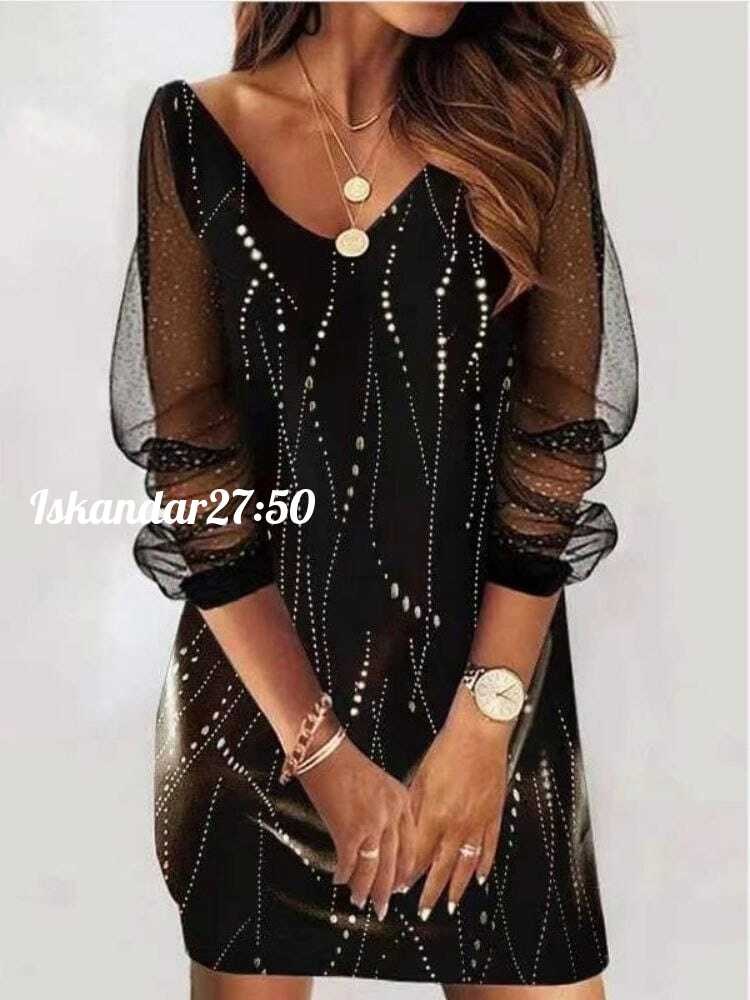 женское платье с блестками,повседневные платья,женское платье с пайетками,элегантное платье,элегантное платье с принтом