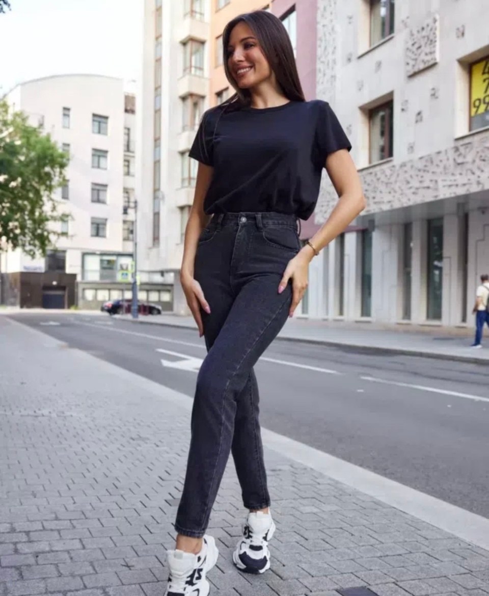 джинсы мом зауженные,джинсы бананы с высокой посадкой,джинсы женские,прямые джинсы мом,джинсы модные