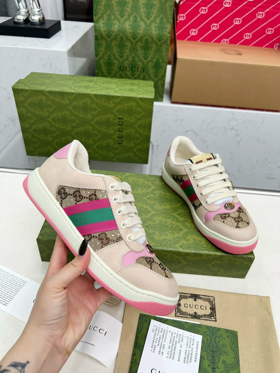 кроссовки gucci женские,gucci кроссовки,кроссовки гуччи розовые,женские кроссовки,кроссовки gucci screener