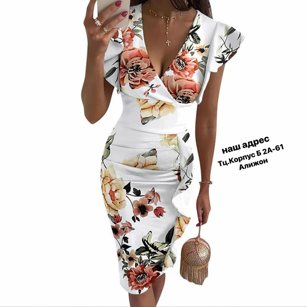 женское платье летнее,элегантное женское платье с цветочным принтом,элегантные платья,повседневные платья,платье модное женское