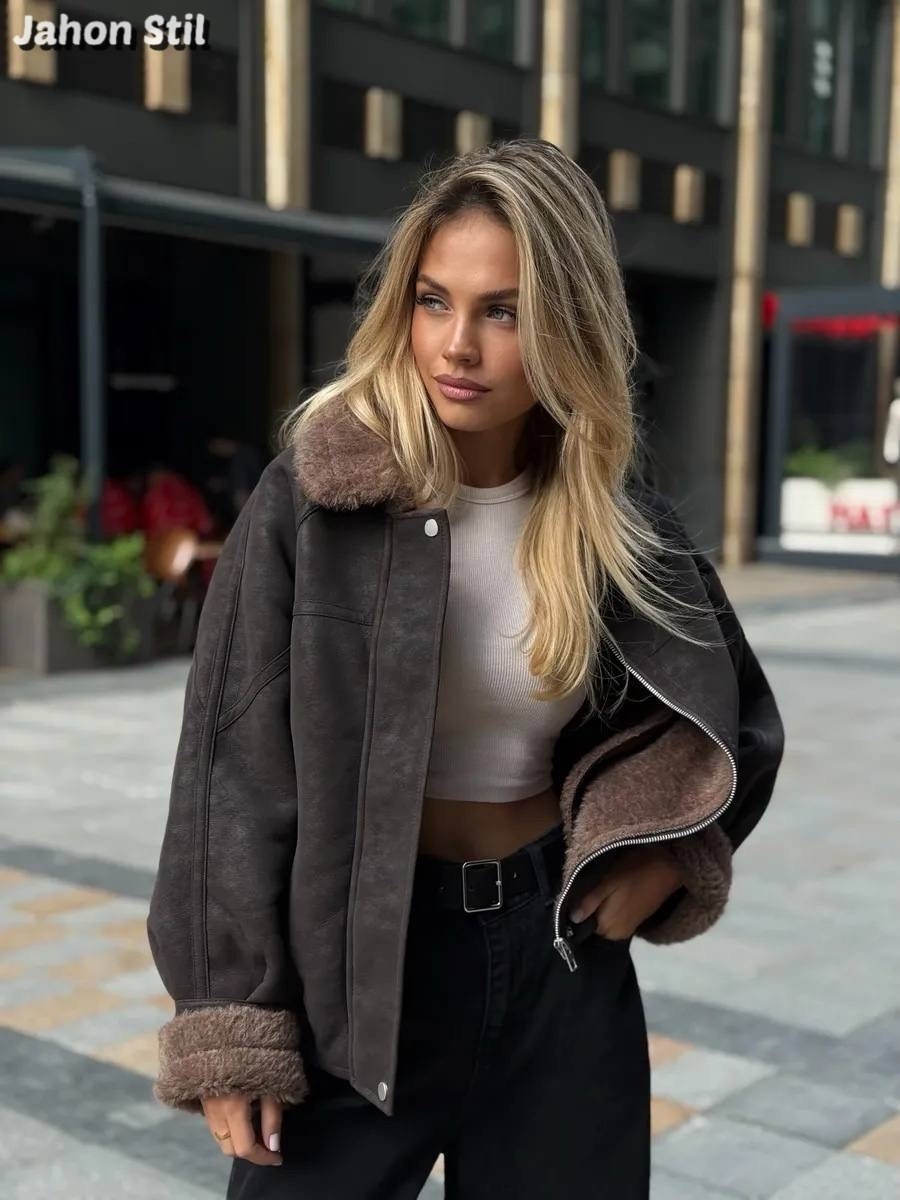 дубленка женская,стильная дубленка,дубленка авиатор,теплая куртка,дубленка эко