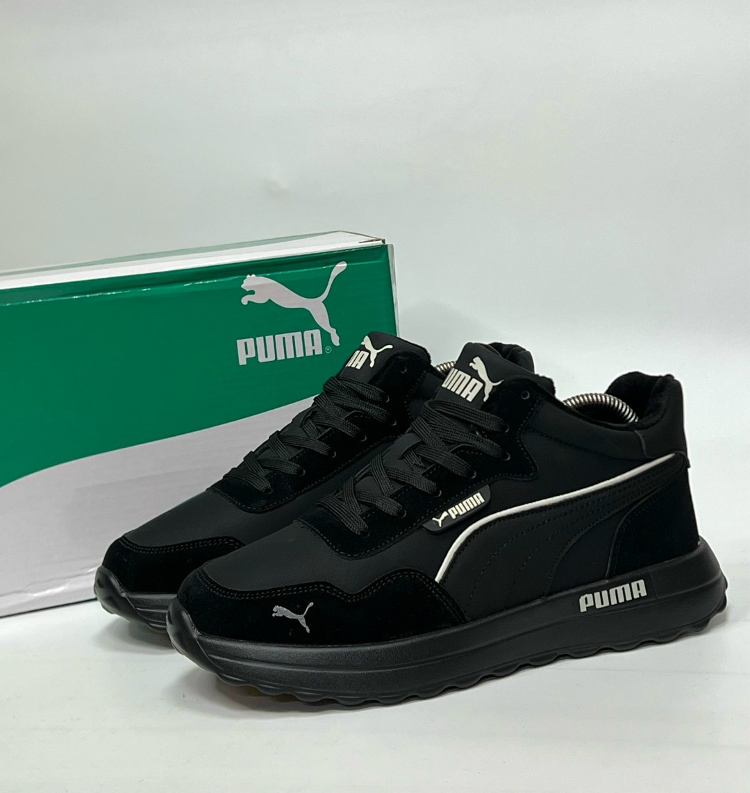 мужские кроссовки puma,зимние кроссовки puma,кроссовки puma,кроссовки puma черные,