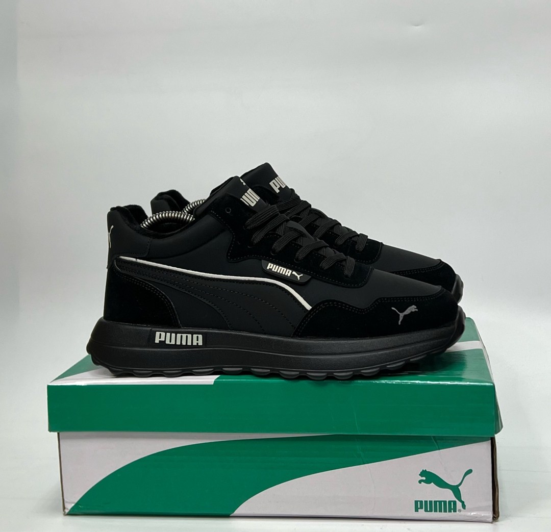 мужские кроссовки puma,зимние кроссовки puma,кроссовки puma,кроссовки puma черные,