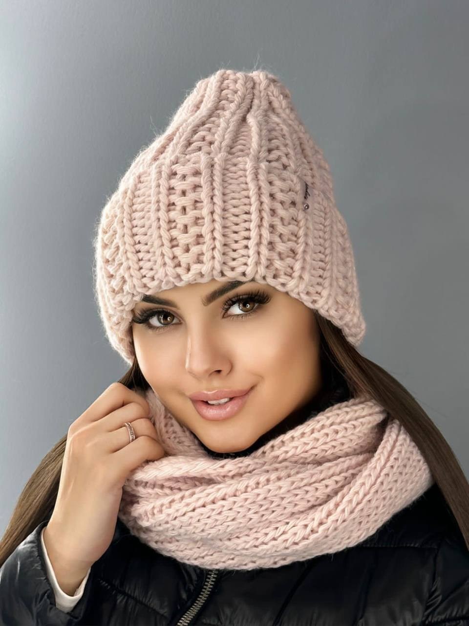женский комплект шапка,комплект шапка шарф,комплект шапка и снуд шарф,комплект шапка женская зимняя и снуд,комплект шапки