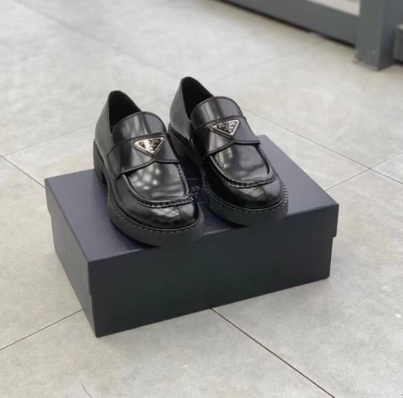 лоферы прада,prada лоферы chocolate,,лоферы prada,лоферы прада женские