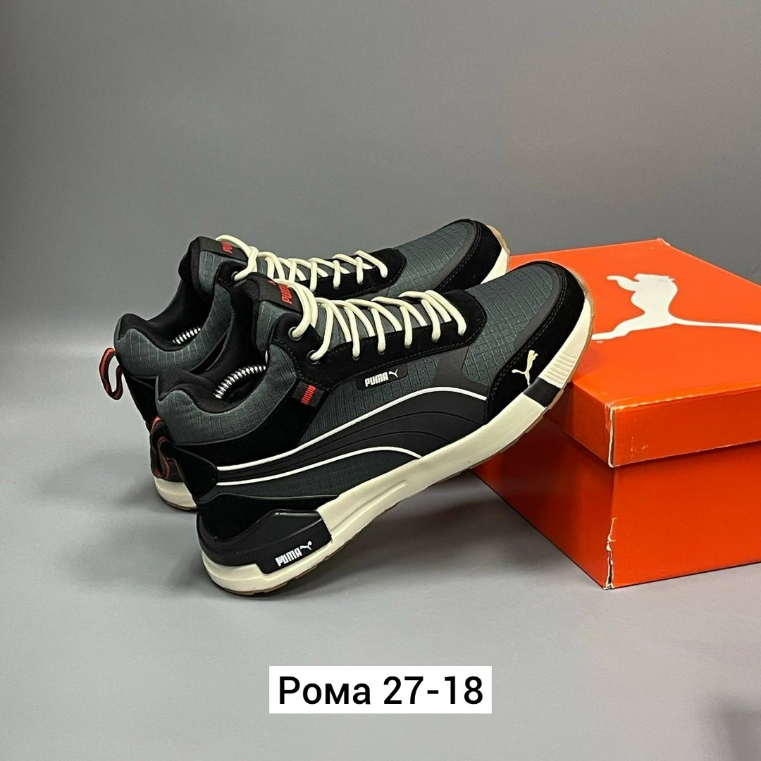 мужские кроссовки puma,зимние кроссовки puma,кроссовки puma,,кроссовки puma черные