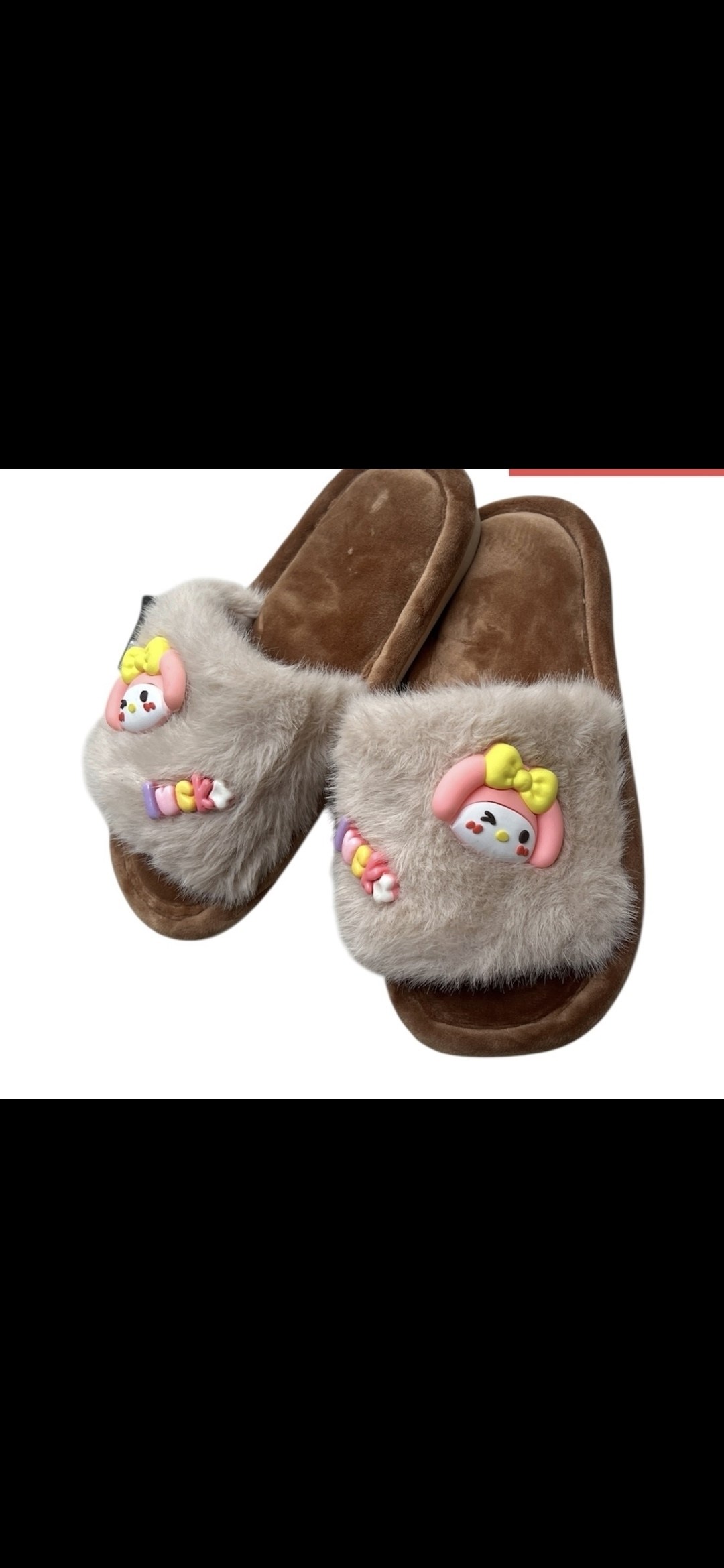 тапочки домашние,тапочки домашние женские,тапочки для девочек,тапочки sanrio,плюшевые тапочки