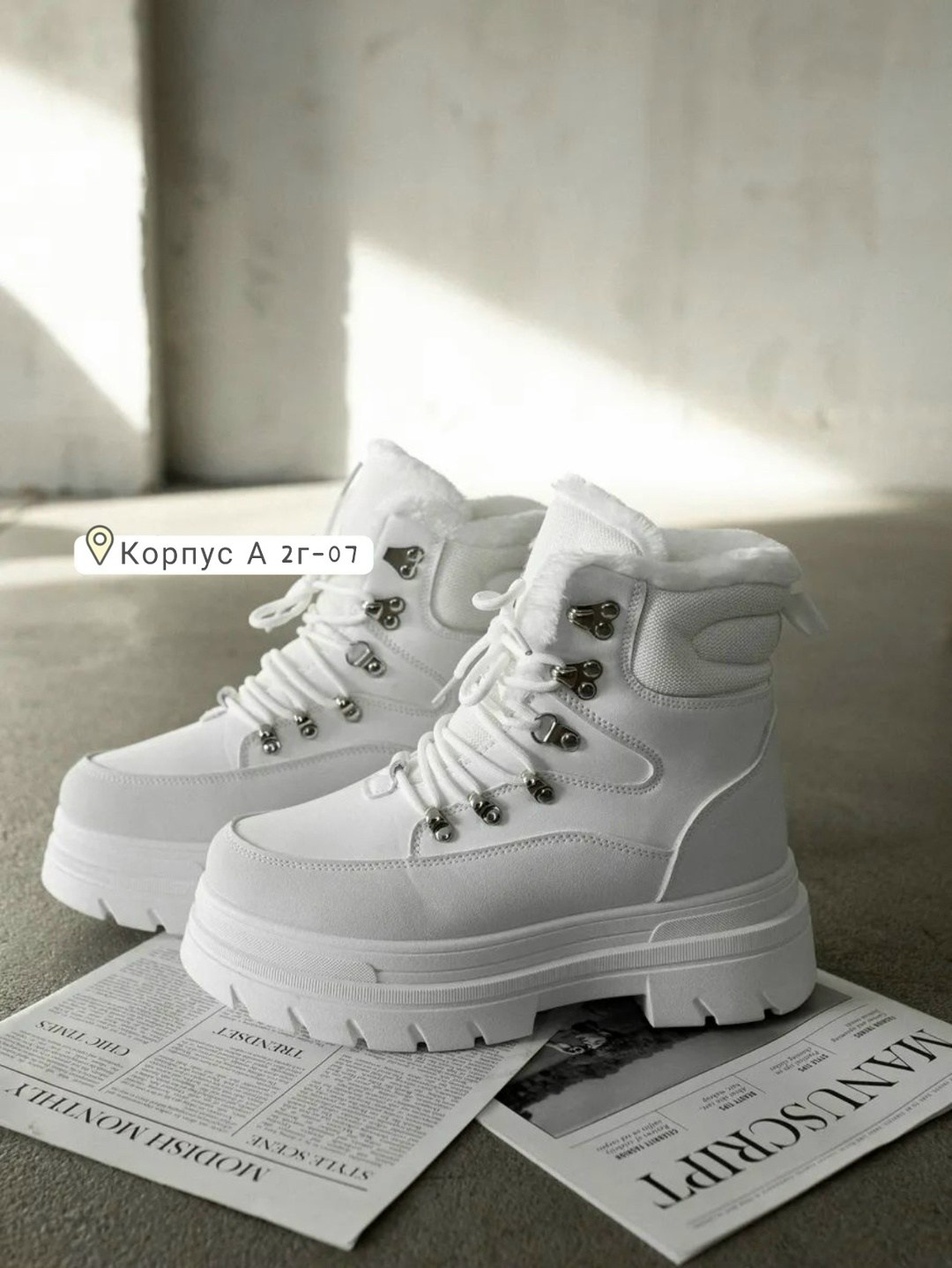 фешион зимняя  белые ботинки женские,зимняя  женская,,женские ботинки,белые ботинки
