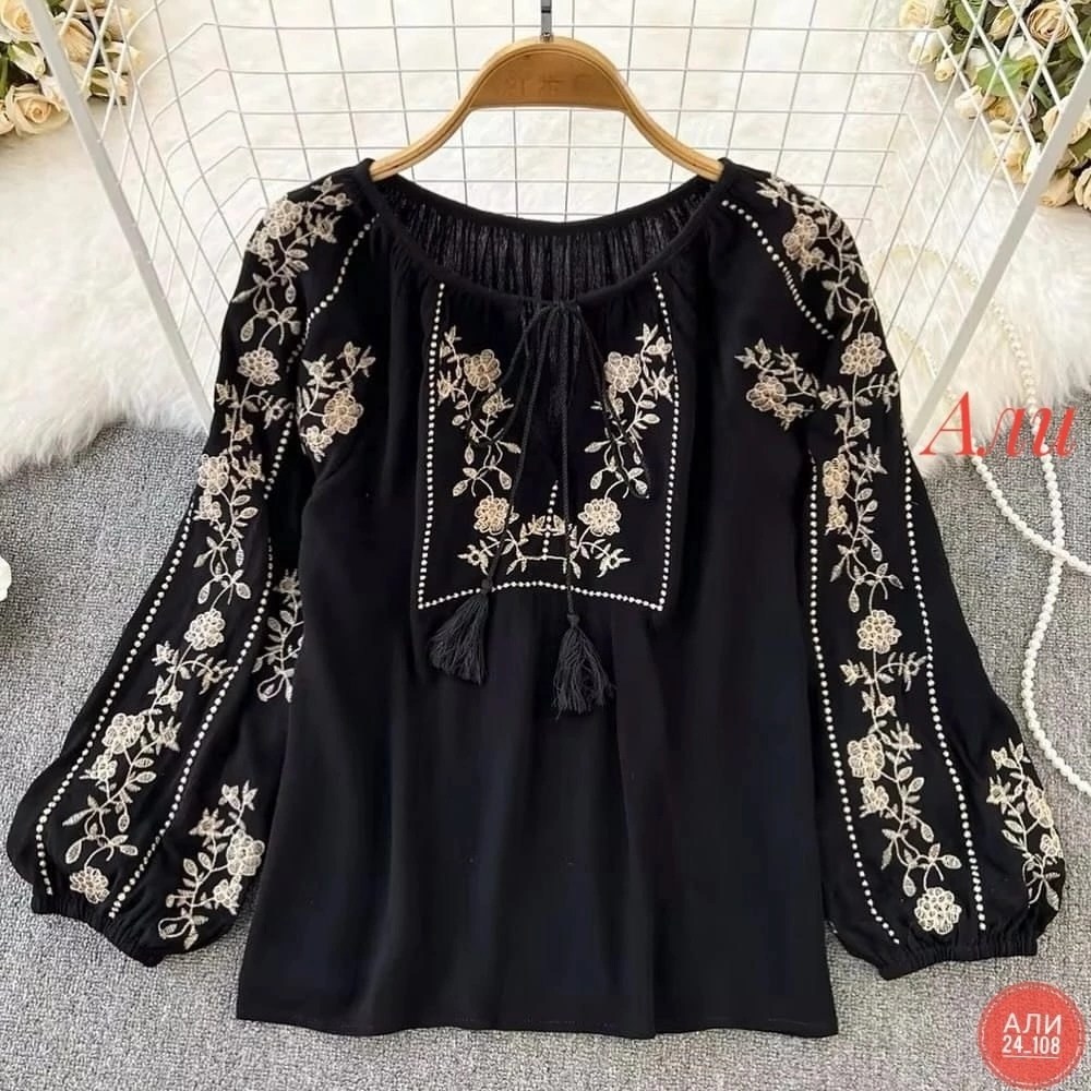 блузка в стиле бохо,блузка с вышивкой,женская блузка,блузка женская модная,блузка