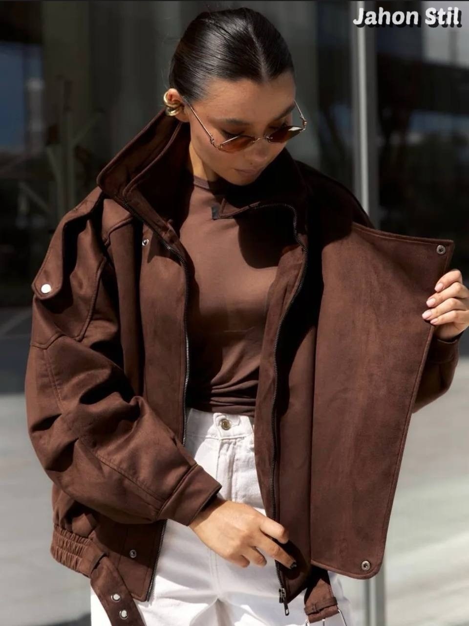 куртка бомбер,замшевая куртка,демисезонная куртка,женская куртка бомбер,коричневая куртка