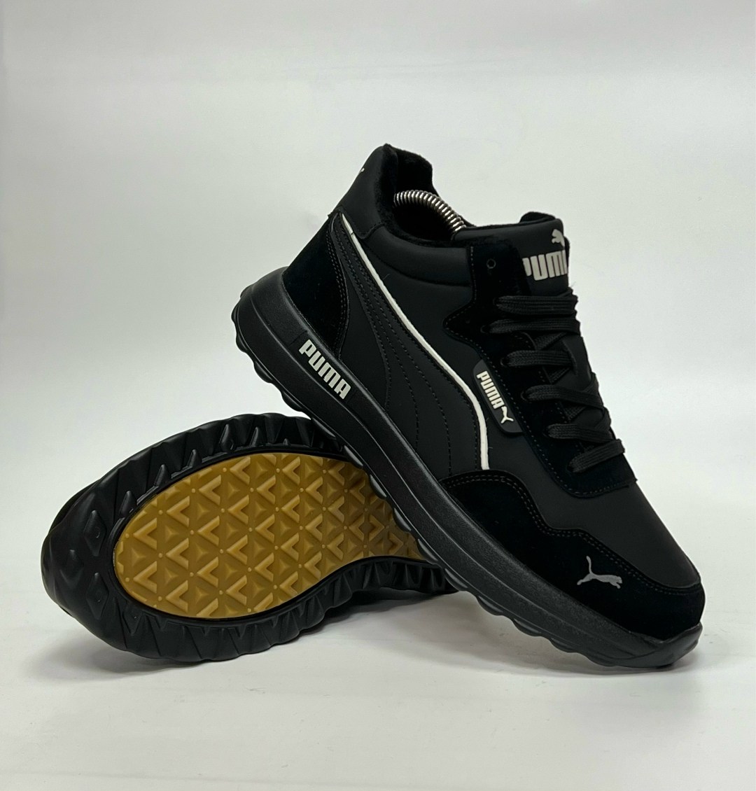 мужские кроссовки puma,зимние кроссовки puma,кроссовки puma,кроссовки puma черные,