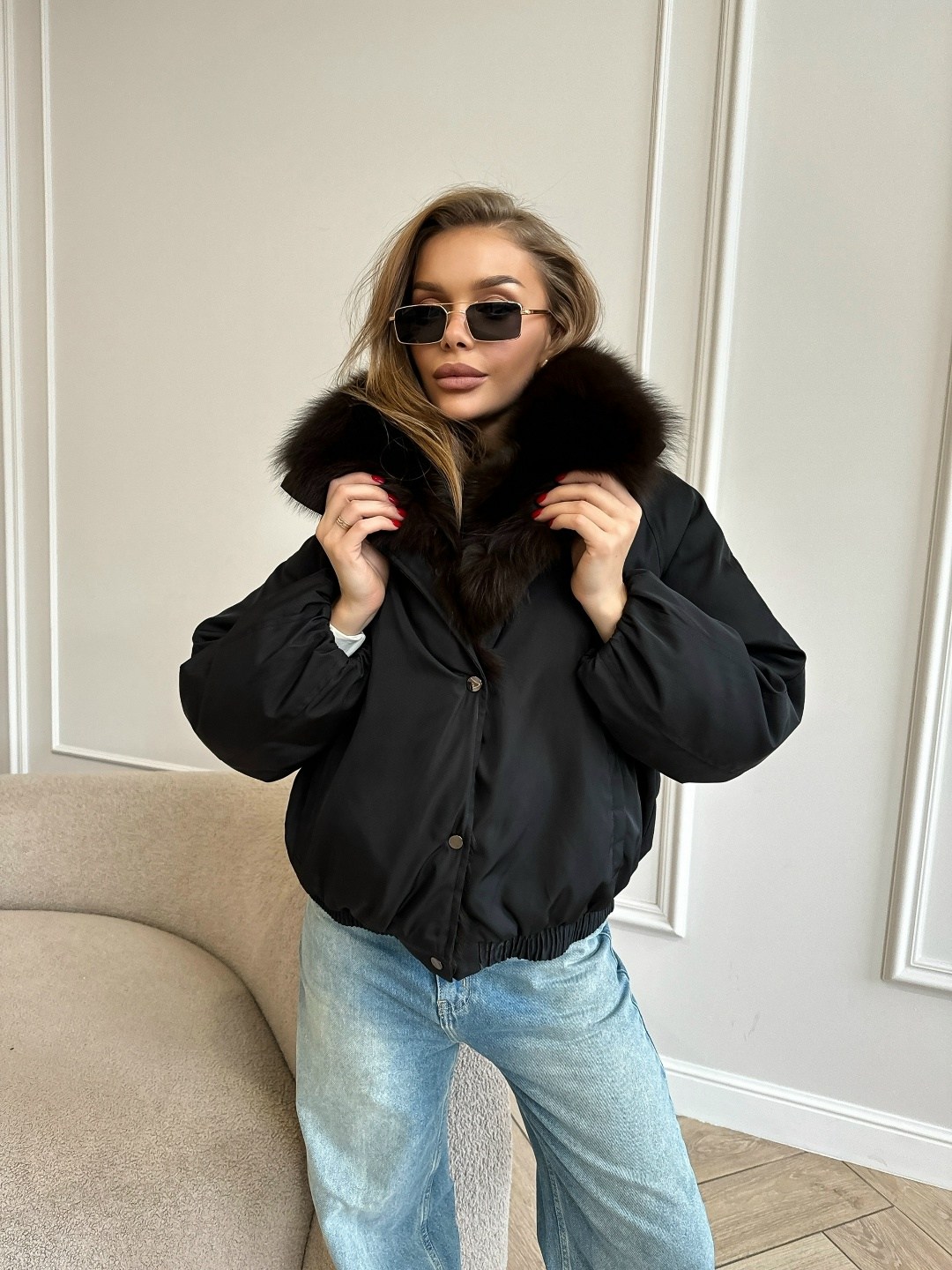 стильные пуховики,зимние куртки,пуховики с натуральным мехом,куртка с мехом,пуховик с мехом